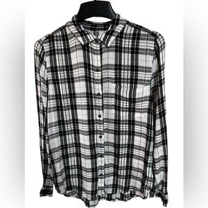 So Favorite Shirt Striped Top Sz Large